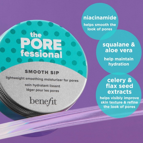 Benefit POREfessional Smooth Sip Lightweight Gel-Cream Moisturizer 50g sealed - Picture 2 of 4